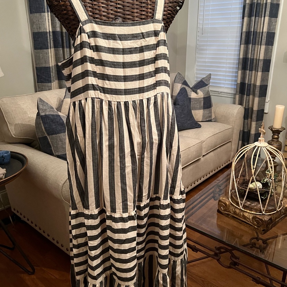 NWT Knox Rose Dress~ Black & Cream~size L